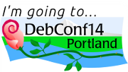 I'm going to DebConf14